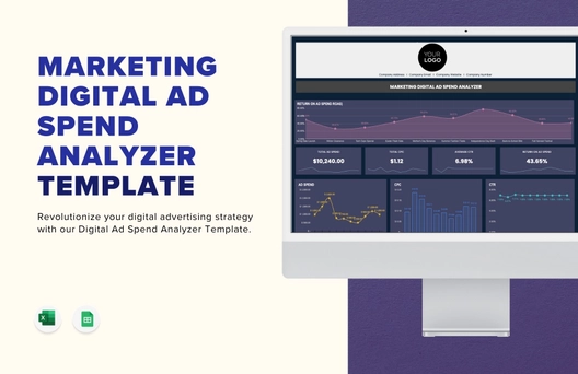 Marketing Digital Ad Spend Analyzer Template