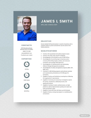 Drilling Consultant Resume