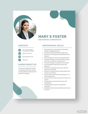 Engineering Coordinator Resume
