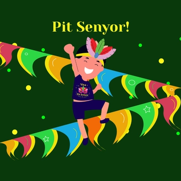 Free Pit Senyor Clipart Template to Edit Online