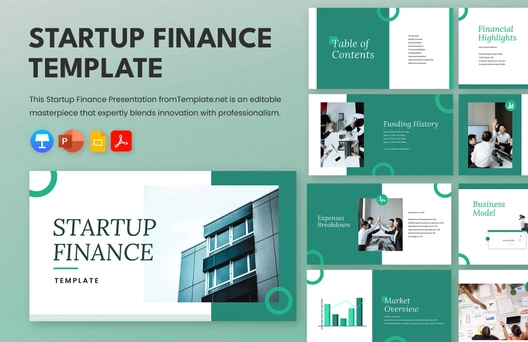 Startup Finance Template