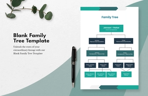 Blank Family Tree