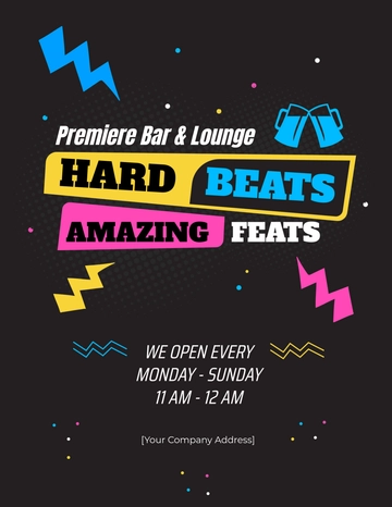 Free Party Flyer Template to Edit Online