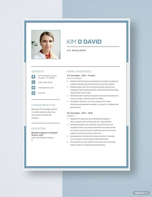 ETL Developer Resume