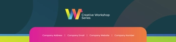 Free Creative Workshop Series Header Template to Edit Online