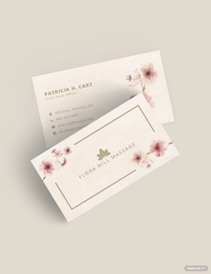 Elegant Vintage Business Card Template