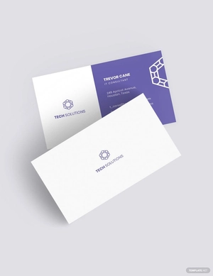 Hi Tech Business Card Template Hi Tech Business Card Template