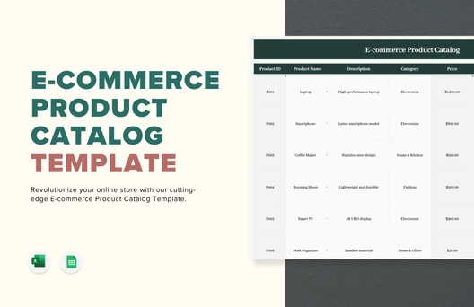 E-commerce Product Catalog Template