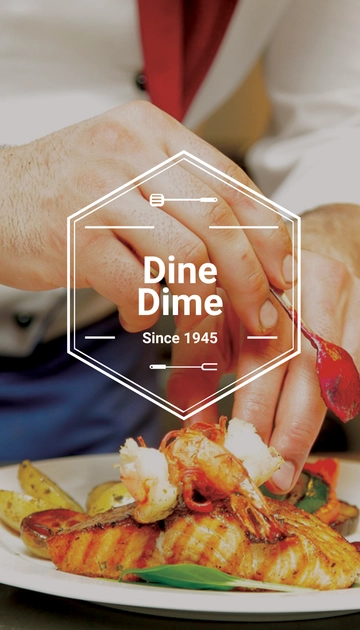 Free Ideal Restaurant Business Card Template to Edit Online