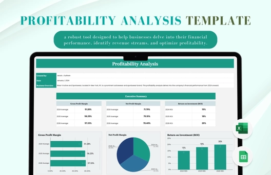 Profitability Analysis Template