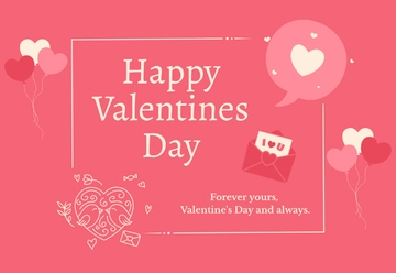 Free Valentine's Day Cards Template to Edit Online
