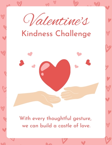 Free Valentine's Day School Flyer Template to Edit Online