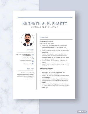 Graphic Design Assistant Resume