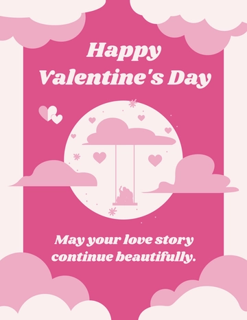 Free Valentine's Day Flyer Template to Edit Online