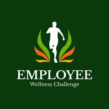 Free Employee Wellness Challenge Logo Template to Edit Online