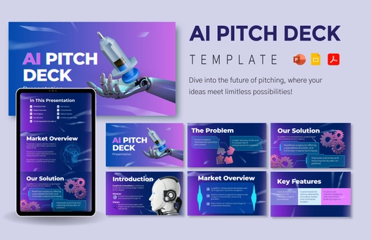 AI Pitch Deck Template