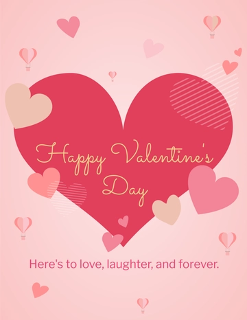 Free Valentine's Day Flyer Design Template to Edit Online