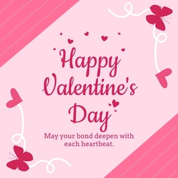 Free Valentine's Day Instagram Post Template to Edit Online