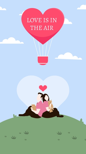Free Valentine's Day Wallpaper Template to Edit Online