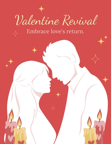 Free Valentine's Day Church Flyer Template to Edit Online
