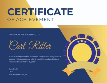 Free Certificate Design Template to Edit Online