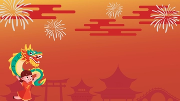 Free Chinese New Year Festival Background Template to Edit Online