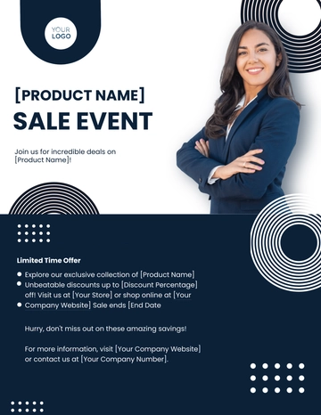 Free Sales Product Promotion Flyer Template to Edit Online