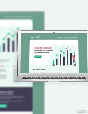 Business Coaching Bootstrap Landing Page Template