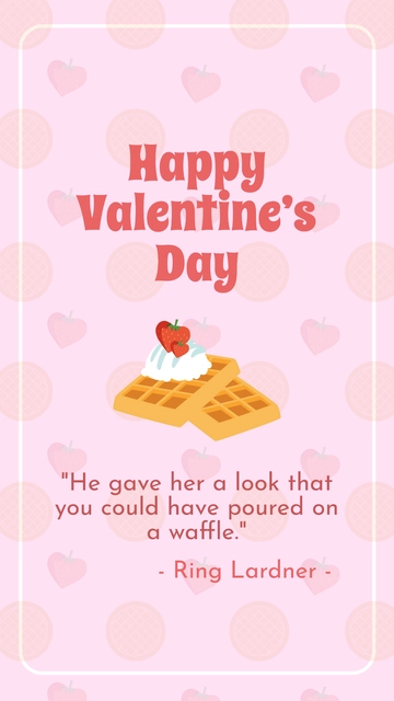 Free Cute Valentine's Day Quotes Template to Edit Online