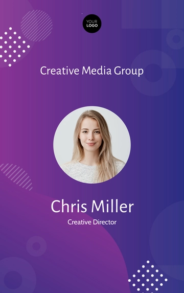 Free Event and Launch Coordinator ID Card Template to Edit Online