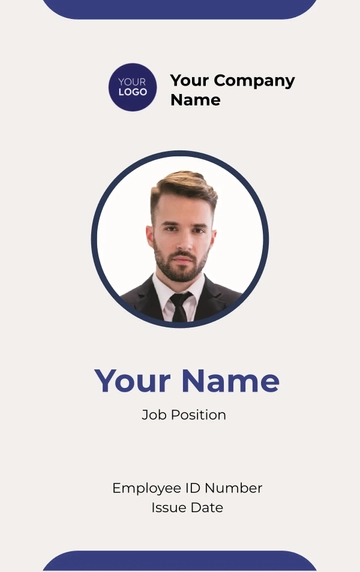 Free Marketing Automation Expert ID Card Template to Edit Online