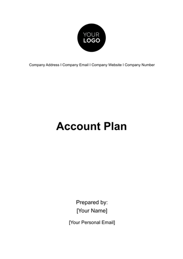 Free Account Plan Template to Edit Online