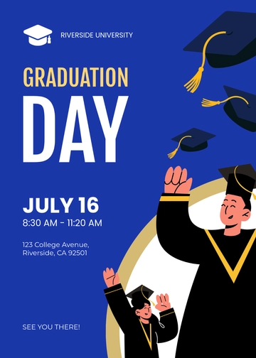 Free Graduation Invitation Template to Edit Online | Template.net