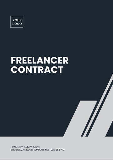 Free Simple Contract Template for Freelancers to Edit Online