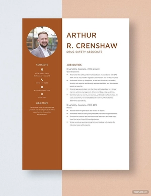 Drug Safety Associate Resume