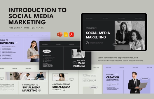 Introduction to Social Media Marketing Template