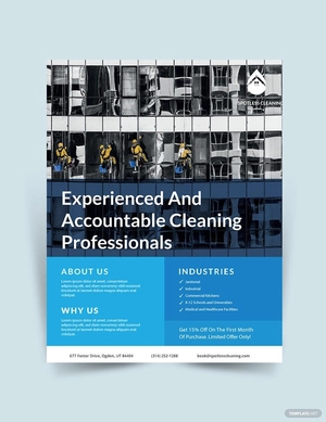 Clean Business Flyer Template