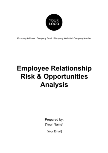 Free Employee Relationship Risk & Opportunities Analysis HR Template to Edit Online