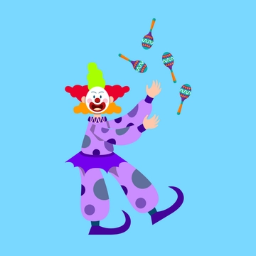 Free Mardi Gras Jester Clipart Template to Edit Online
