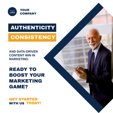 Free Marketing Instagram Post Template to Edit Online