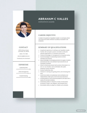 Expedition Leader Resume