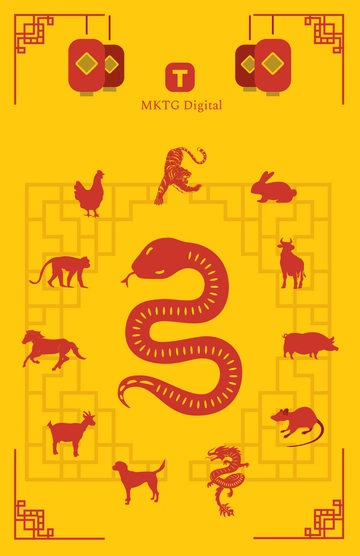 Free Chinese New Year Animal Poster Template to Edit Online