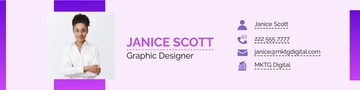 Free Digital Marketing Agency Custom Banner Email Signature Template to Edit Online