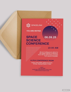 Scientific Conference Invitation Template
