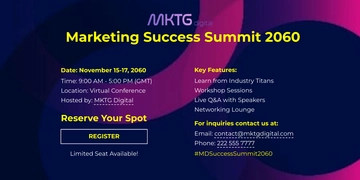 Free Digital Marketing Agency Rectangular Event Banner Template to Edit Online