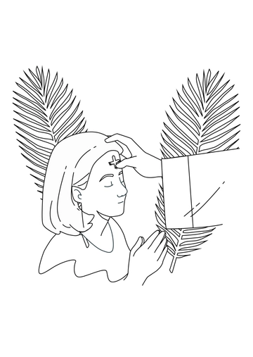 Free Ash Wednesday Drawings Template to Edit Online