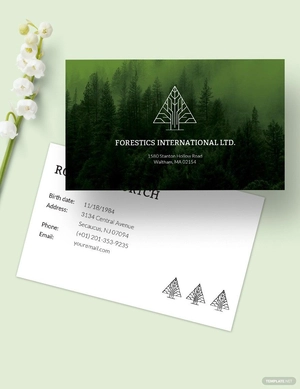 Photo Card Template