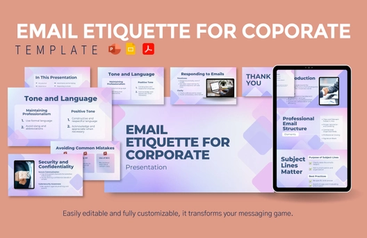 Email Etiquette for Corporate Template