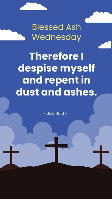 Free Ash Wednesday Quotes Templates to Edit Online