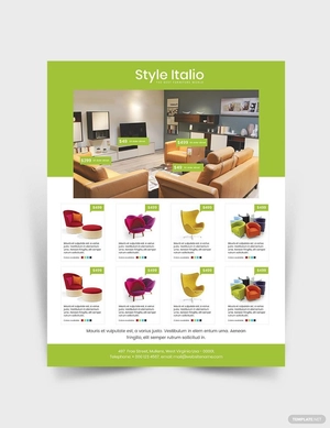 Furniture Store Flyer Template